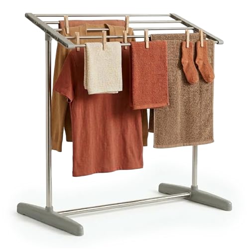 Listado de secadora ropa plegable favoritos de las personas. 47 Archy Tendedero para Ropa Secador Portatil Acero Reforzado y Colgador para Secar en Exteriores e Interiores Perchero Organizador De Ropa Resistente Secador Portatil Organizador de...