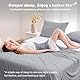 IKALIFE Kühldecke Leichte Kühlende Decke - 2 in 1 Doppelseitige Sommerdecke Q-Max>0,5 Dünne Selbstkühlende Decke Sommer Cooling Blanket zum Schlafen Kältedecke für Menschen Bett 150 x 200 cm Grau