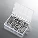 Wensilon 430pcs Stainless Steel 304 Nails Kit, Hanging Nails Kit, Wall Nails Kit, Dowels Kit, Long Nails Kit
