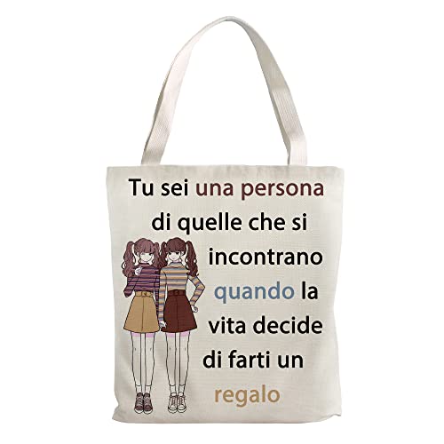 Borsa Shopper In Cotone Premium – Tela Naturale, Grande, Riutilizzabile, Pieghevole