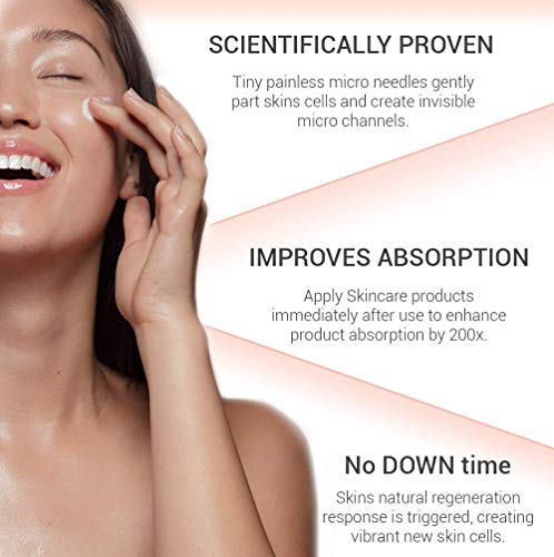 image for ME Beauty Skincare Micro Derma Roller for Face - Medical-Grade Stainle