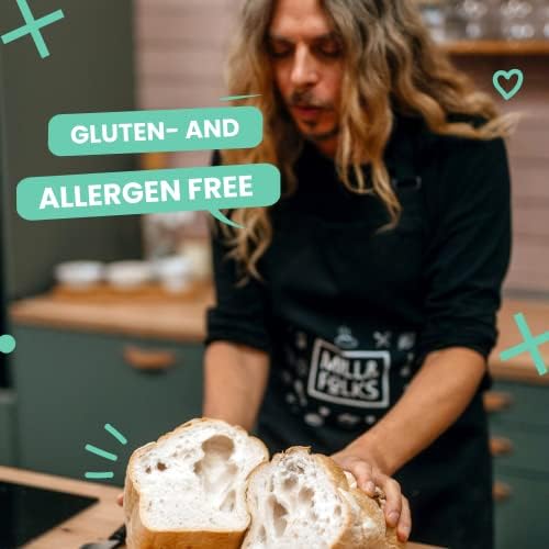 Mill & Folks Basic Bread Flour Mixture 2x900g | Vegan & Gluten-free