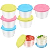 6 Pz Contenitori Ermetici per Alimenti Piccoli, 150ml Riutilizzabili