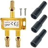 2 Way Splitter F HB-DIGITAL Répartiteur 3 Voies SAT BK FM 5-2400 MHz Compatible Numérique Et Analogique Avec 4 Prise Antenne Tv 2 Way Splitter F HB-DIGITAL Répartiteur 3 Voies SAT BK FM 5-2400 MHz Compatible Numérique Et Analogique Avec 4 Prise Antenne Tv