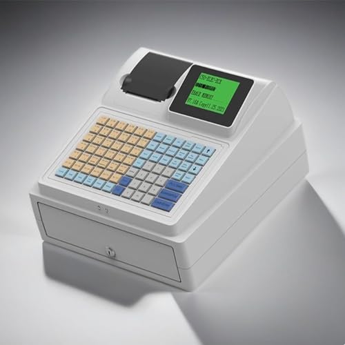 Caja registradora térmica para agilizar las colas con 72 teclas de acceso directo