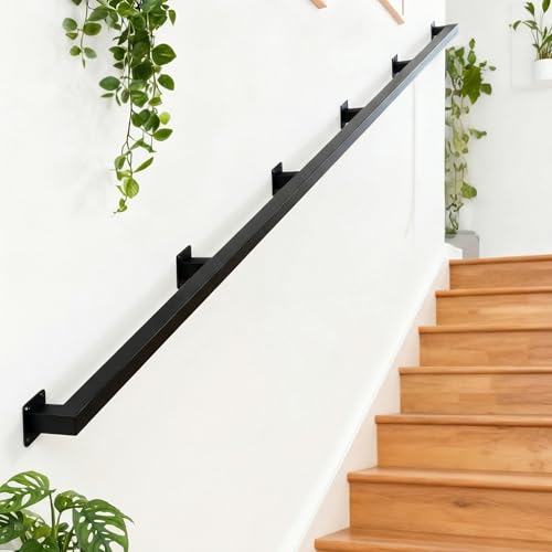 Shineforu 15FT Metal Wall Handrail