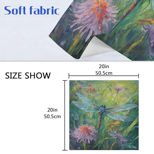 Servilletas de tela multicolor 20x20 pulgadas pack x6 miniatura 6
