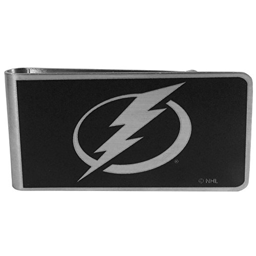 Image of Siskiyou NHL Unisex Black and Steel Money Clip