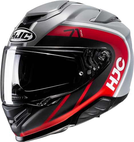 Casque intégral HJC RPHA71 MAPOS MC1SF moto route et touring noir mat rouge