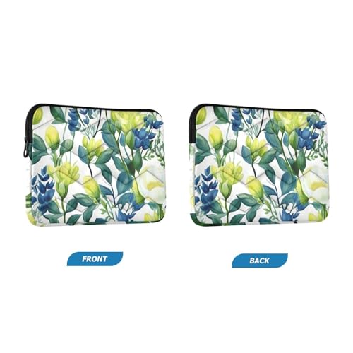 Funda para laptop 13-14 pulgadas azul y amarilla miniatura 2