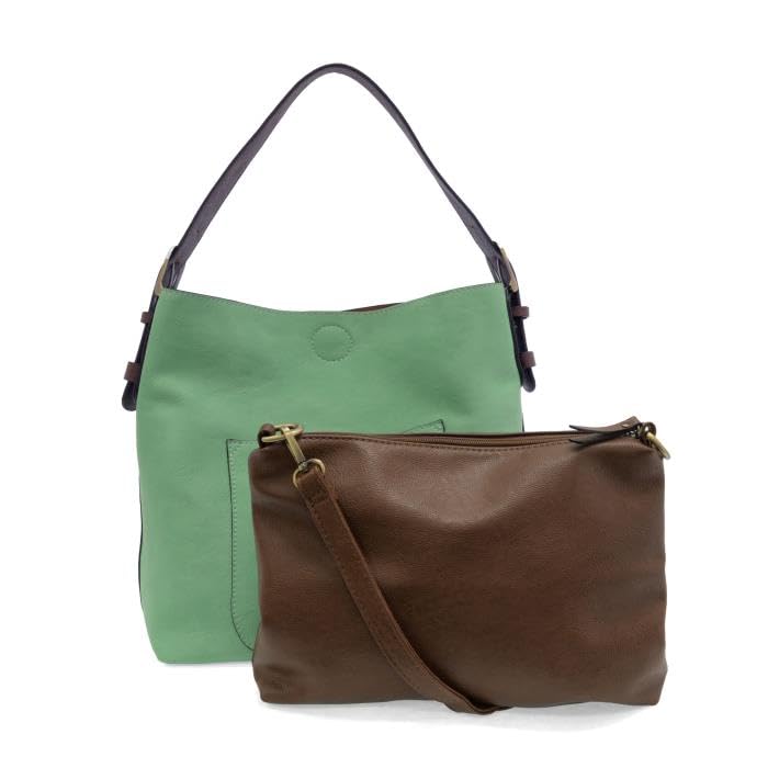 Image of Joy Susan Womens Faux Leather: Hobo 2-in-1 Handbag