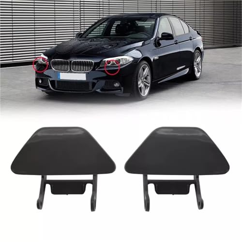 Cache-gicleur de lave-phare pour BMW Série 5 F10 F11 2010-2013 avec cadre - 6