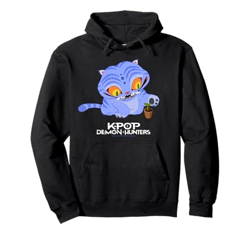 KPop Demon Hunters Cute Derpy Tiger Cartoon Sudadera con Capucha