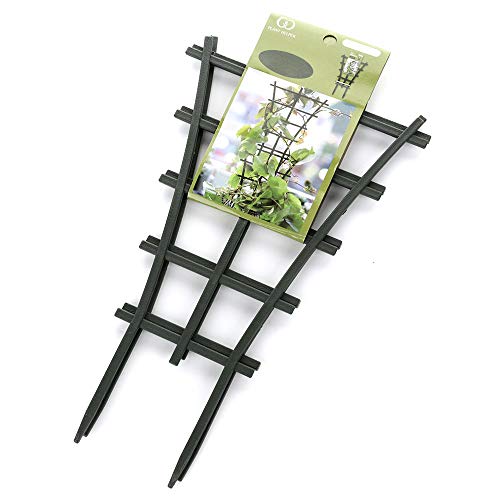 YUIOP Garden Trellis for Climbing Plants, Superimposed Potted Garden Plant Support Vines Vegetables Vining Flowers Patio Climbing Trellises for Ivy Roses Cucumbers Clematis Pots Supports