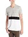 Calvin Klein Men's Short Sleeve Color Block V-Neck T-Shirt