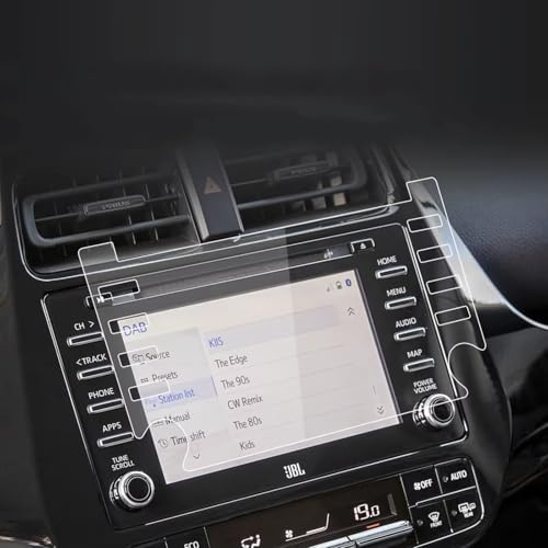 Protecteur écran HD transparent Toyota Prius 2023 - Film GPS voiture et console