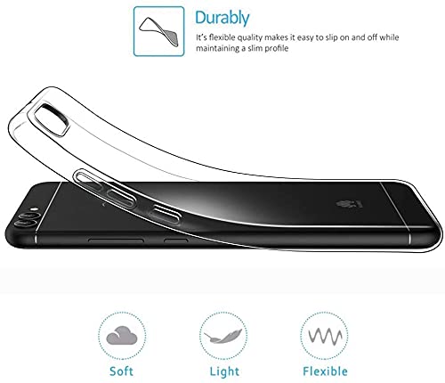 Custodie Huawei P Smart | Confronta prezzi | Captor Cover Trasparente per Huawei P Smart, Custodia TPU : Cover Huawei : Cover Huawei P : Cover Huawei P-smart Trasparente
