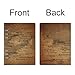 Puxufody Vintage Maps of Zambia Loose-Leaf Memo Book,6 Ring Planner Binder PU Leather Loose Leaf Notebook 90 Pages