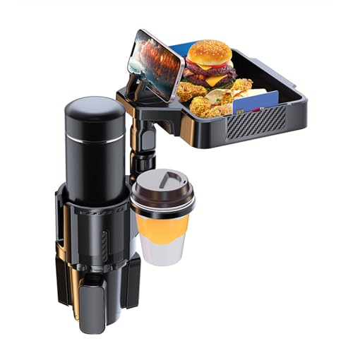 Portavasos Ajustable 4 en 1 para Auto HXBER miniatura 1