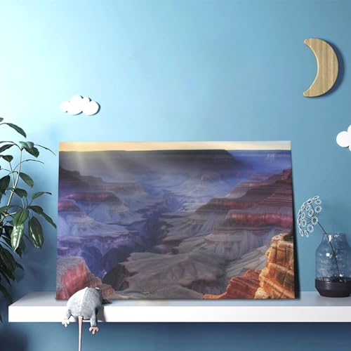 Impression sur toile Grand Canyon affiche déco salon 30x45cm