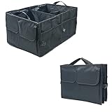【 FÁCIL de USAR y LIMPIAR 】- Utiliza la bolsa para maletero del coche sin complicaciones y limpiala simplemente con un paño húmedo.