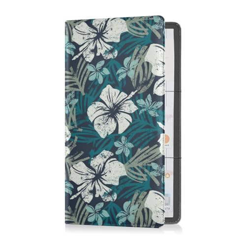 Passport Holder Women Cute Farm Cow PU Leather Covers Travel Accessory 5.7 x 4.3in