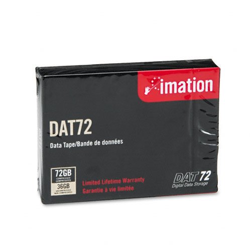 Imation1/8 quot; DAT 72 Cartridge, 170m, 36GB Native/72GB Compressed Capacity