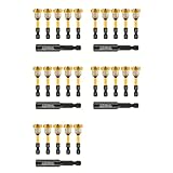 Tacdas 25 Stück 50 mm Positionierungsschraubendreher-Bits S2 Trockenbauschraube für Gipskartonplatten Gipskartonplatten-Schraubendreher-Werkzeuge