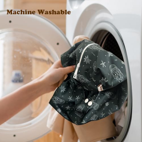Image of Mama Koala Waterproof Diaper Pods for Baby Items, Cloth Diapers, Swimsuits, Travel, Gym Clothes, Beach, Pump Parts, Toiletries, 2 Pack(DP-Squres1)