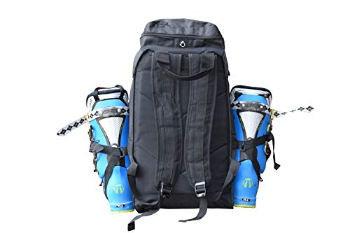 Mt Sun Gear Ski Boot Backpack/Boot Bag- Super durable, lightweight for ski boots, snowboard boots, helmets and gear!