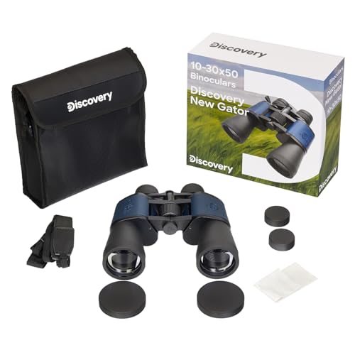Levenhuk Discovery Gator 10-30x50 Binoculares miniatura 2