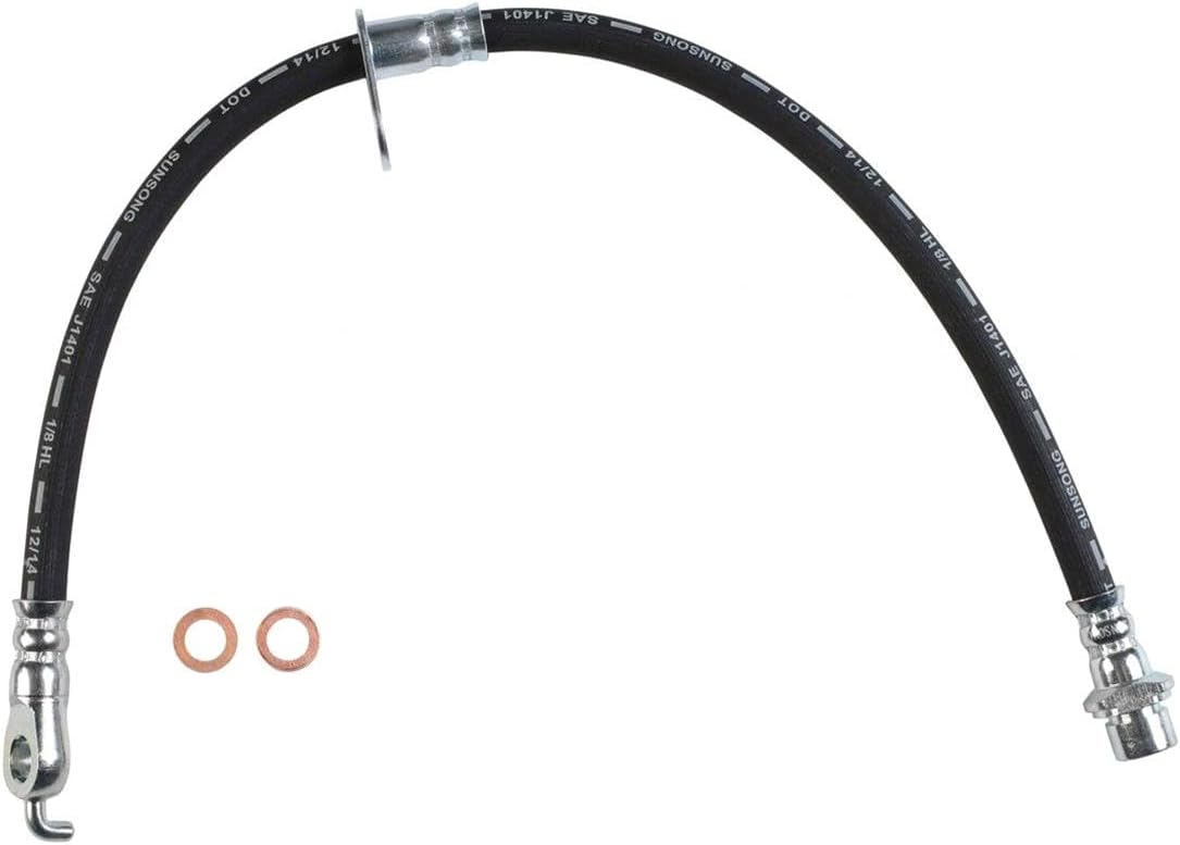 4PCS Front Rear Brake Hose Brake Line Hydraulic Brake Hoses Brhaspatip Fits Toyota Camry 2007 2008 2009 2010 2011 Fits ES350 2007 2008 2009 2010 2011 2012