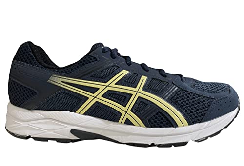 Image of ASICS Mens Gel-Contend 4B+ French Blue /Blk /Butter Running Shoes - 8 UK (1011B141.417)
