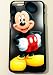 Iphone 6 Plus Mickey Mouse Black Hard Phone Case