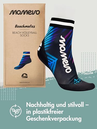 Momevo Beachmates Beachvolleyball Socken - schützende Beachsocken aus Neopren und Elasthan - idealer Kälte und Hitzeschutz
