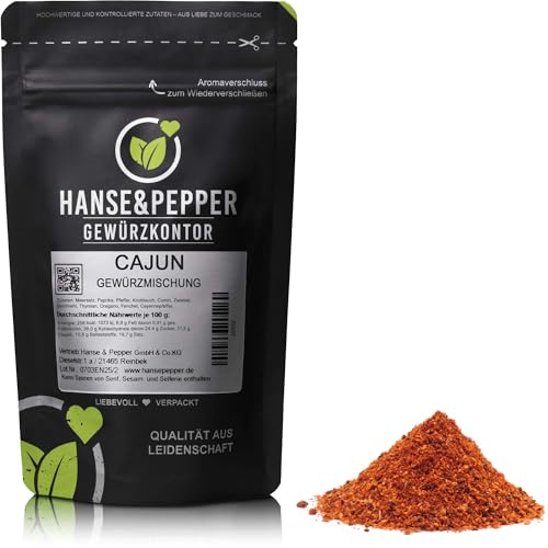 100g Cajun Gewürzmischung Trockenmarinade BBQ Rub Grill Spitzengewürz Mischung