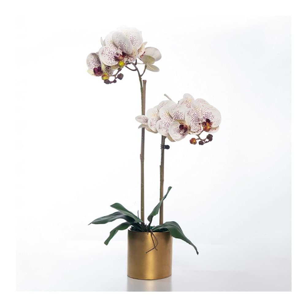 Sbziojhdr E Artificial Flowers, Decor Artificial Flowers With Vas Phalaenopsis Orchid Bonsai Pu Fak With For Hom Tabl Faux Flowersa(E)