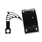 Vertical curvado License Plate Bracket