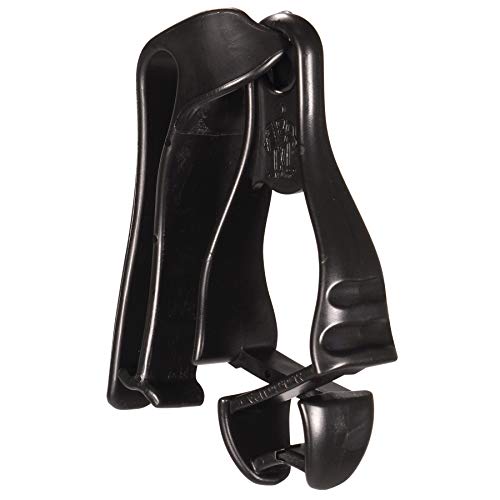 Ergodyne Squids 3405 Glove Clip Holder with Belt Clip, Black