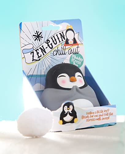 Boxer Gifts Zen-Guin Stressabbau-Spielzeug | Hilft bei Angstzuständen | Lustiges Pinguin-Themen-Schreibtisch-Accessoire, Geschenk, BB2236
