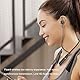 Bluetooth-Kopfhörer mit Nackenbügel, Geräuschunterdrückende In-Ear-Ohrhörer mit Magnetischem Nackenbügel und Atmungsaktivem Umgebungslicht, wasserdichte, Schweißfeste, Kabellose