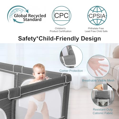 Image of Baby Playpen Parts T-Shaped Joint,Baby Playpen Replacement Connectors, Baby Playpen Accessories for Baby Play Yard (2 Pcs /Diameter0.25mm)