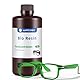ANYCUBIC Bio Resin, 3D Drucker Resin mit Geringer Reizung, Minimalem Geruch, Hautkontakt, Ausgezeichneter Zähigkeit und Belastbarkeit, Geeignet für LCD/DLP/SLA 3D-Drucker, Transparent Grün, 1000g