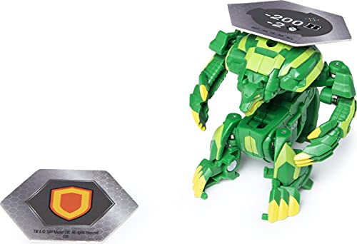 Bakugan Ultra, Lupitheon, figura de acción coleccionable de 3 pulgadas y tarjeta comercial, para edades de 6 años en adelante