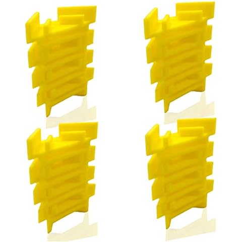 PIAOLGYI 16 Pcs Tray Stackers for Harvest Right Freeze Dryer Accessories Compatible with Harvest Right Trays,Yellow(ONLY Tray Stackers) Cover