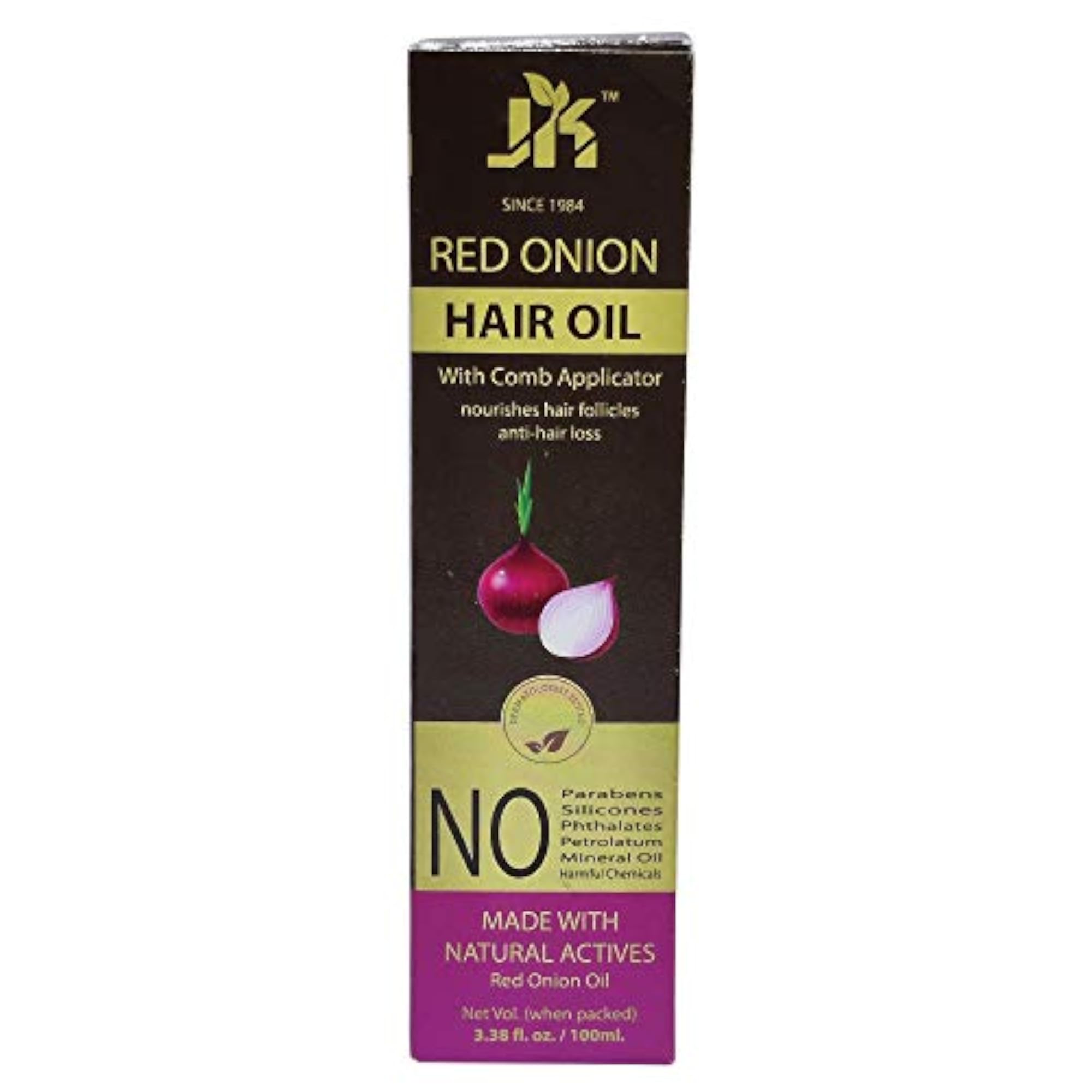 Red Onion Hair Oil, 100ml x Pack of 8