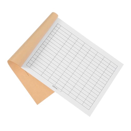 Gogogmee Finanzbuchhaltungs Notizbuch mit Raster Vielseitiges Registerbuch für Geschäftsverwaltung Ausgaben und Einnahmenübersicht Geeignet für Büro Lager Schule und Privatgebrauch