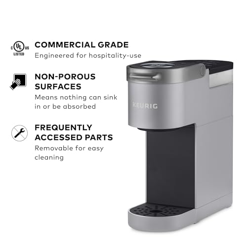 Keurig K-Suite Premium In-Room Hospitality Coffee Maker, Single Cup, Silver/Black - image 6