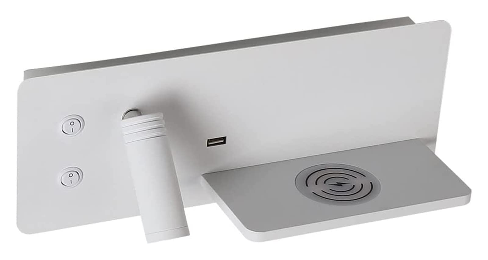 7W LED ベッドサイド読書ウォールライト USB充電 アルミニウムランプ Amazon.co.jp : スポットライト、LED壁掛け読書USB充電ベッド