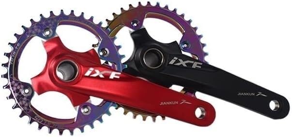 Tarcza rowerowa, Tarcza, wąska szeroka tarcza Łańcuch rowerowy Okrągłe owalne koło łańcuchowe MTB Część rowerowa Zębatki do rowerów(Oval 36t)